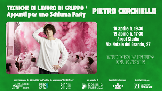 TECNICHE DI LAVORO DI GRUPPO / Appunti per uno Schiuma Party  - Pietro Cerchiello