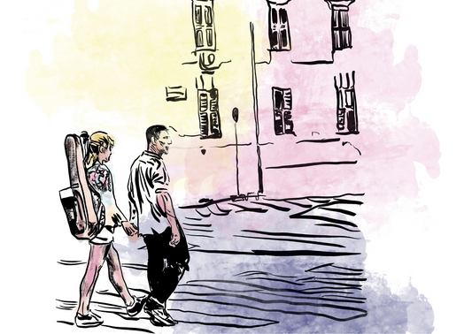 Il mare nel cortile - Poesie e Playlist