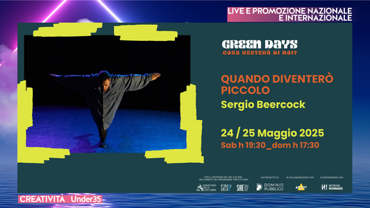 Quando diventerò piccolo al Teatro Argot Studio