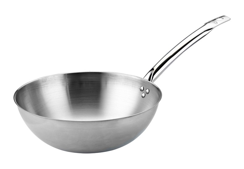 Çelik Wok Tava / Kod No:190S