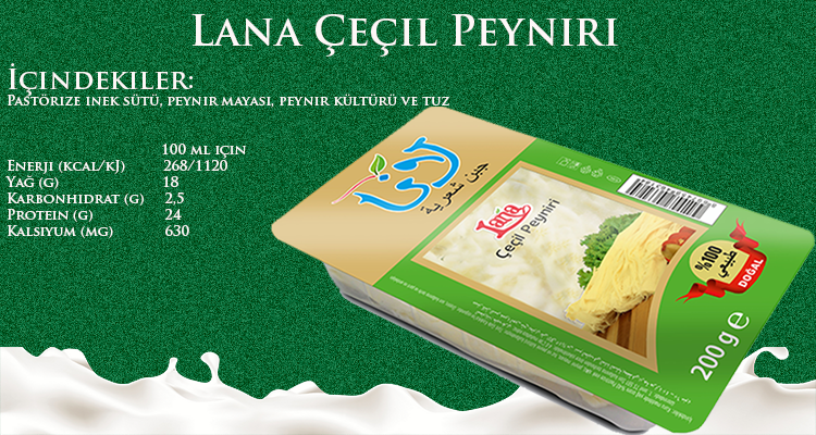 Lana çeçil peynir