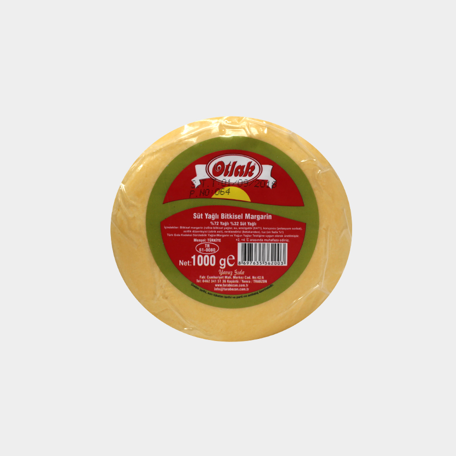 OTLAK YAĞLI BİTKİSEL MARGARİN 1000GR.