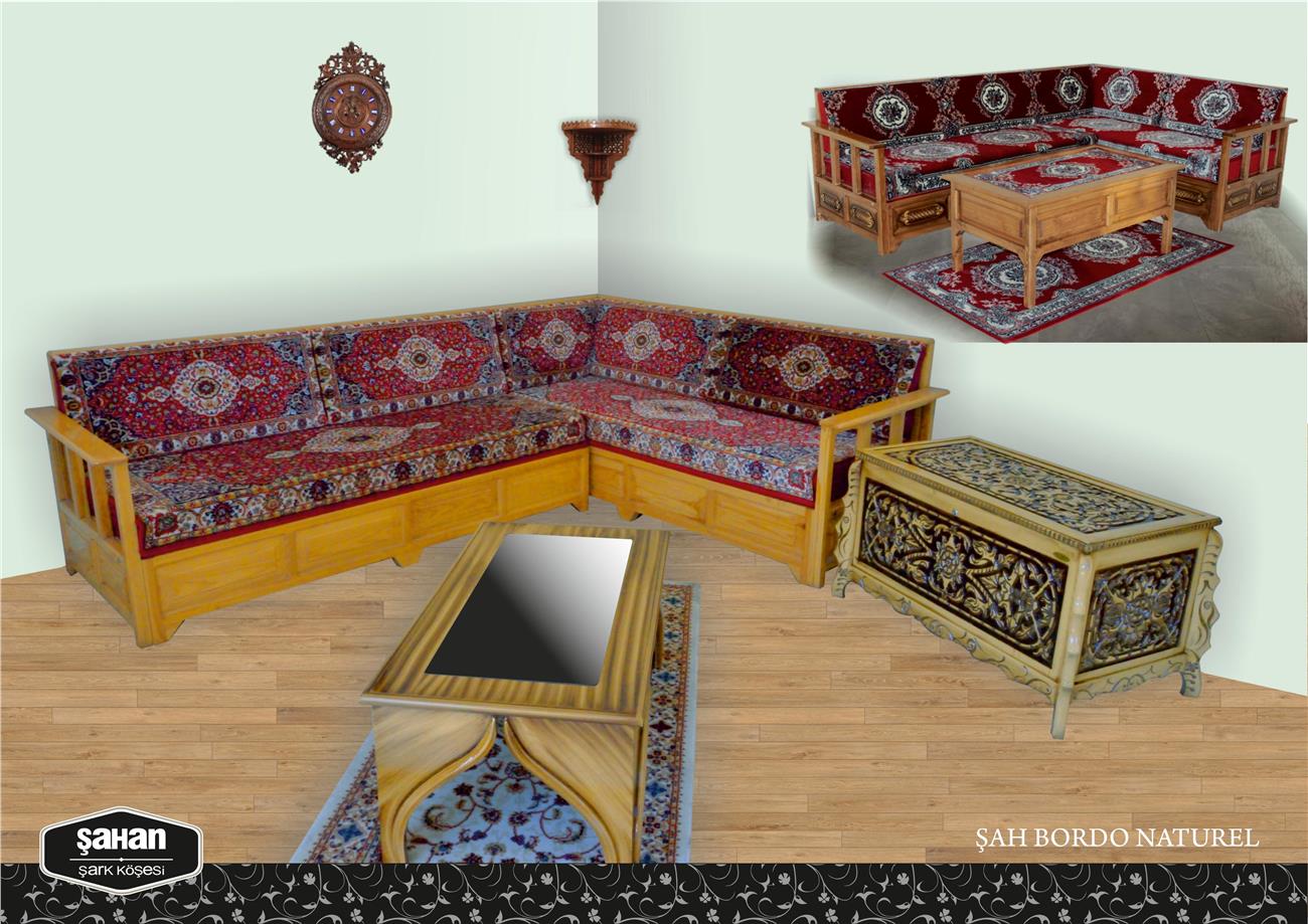Şah Bordo Naturel