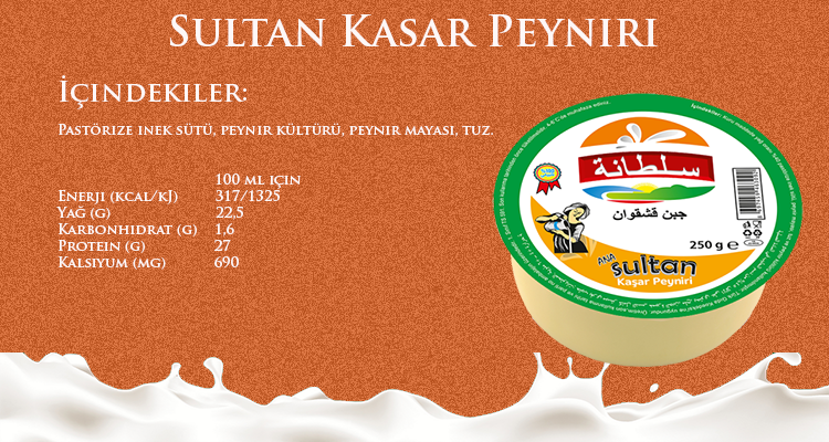 Sultan kaşar peynir