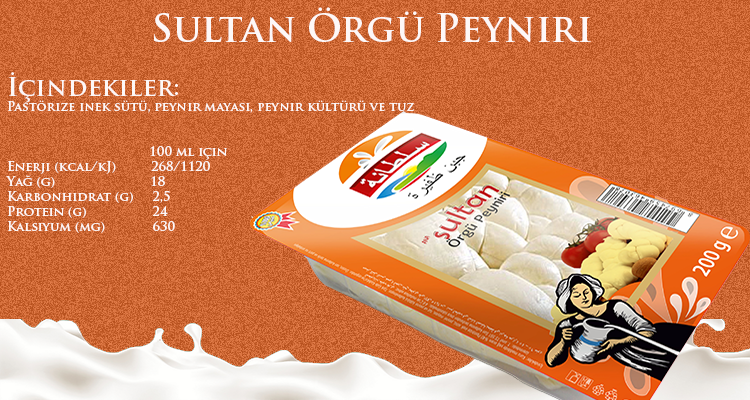 Sultan örgü peyniri